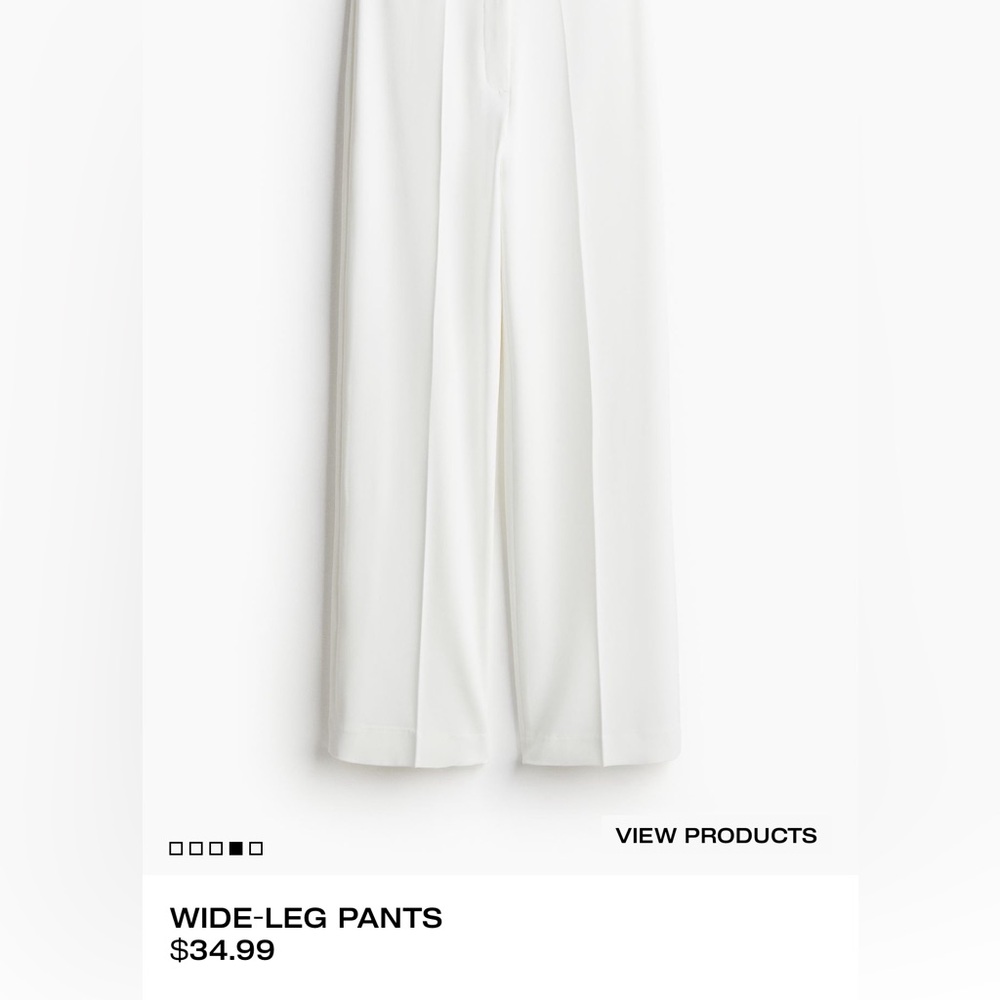 H&M Wide Leg Pants
